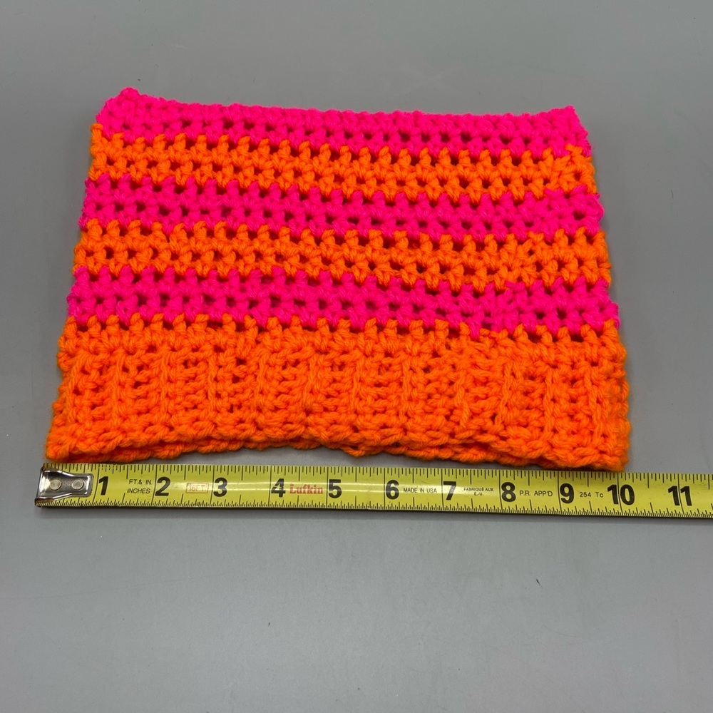 Custom cat beanie brim will be hot pink instead of the orange pictured - Picture 5 of 6